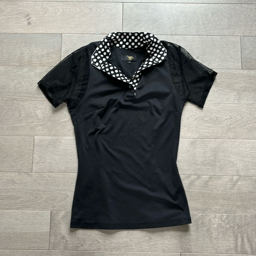 Le Fash Black Riding Top